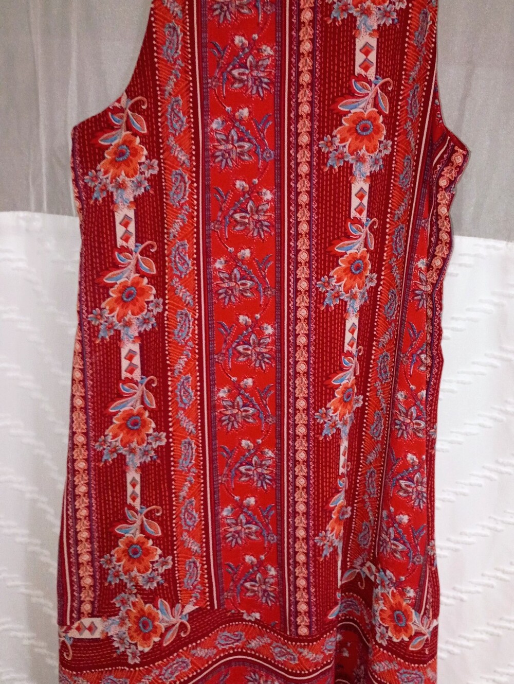 Speechless Red Floral Strappy Mini Dress
